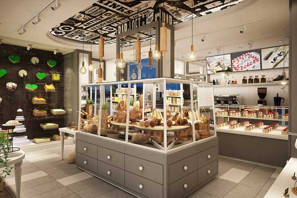 Bread Display Rack